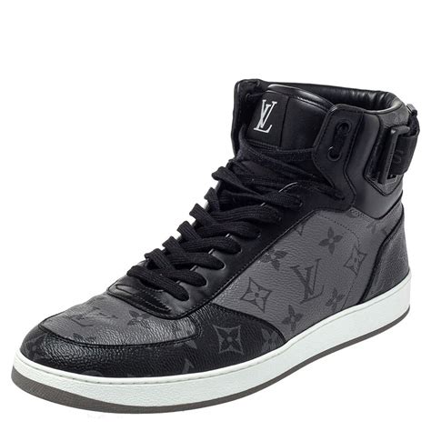 lv rivoli sneaker black|louis vuitton men's rivoli sneaker.